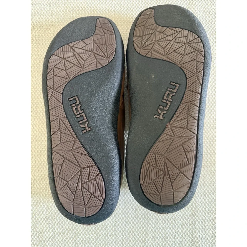 KURU‎ Footwear KIVI Men's Slip-On Shoes Chestnut Brown Size 10 Wide Width